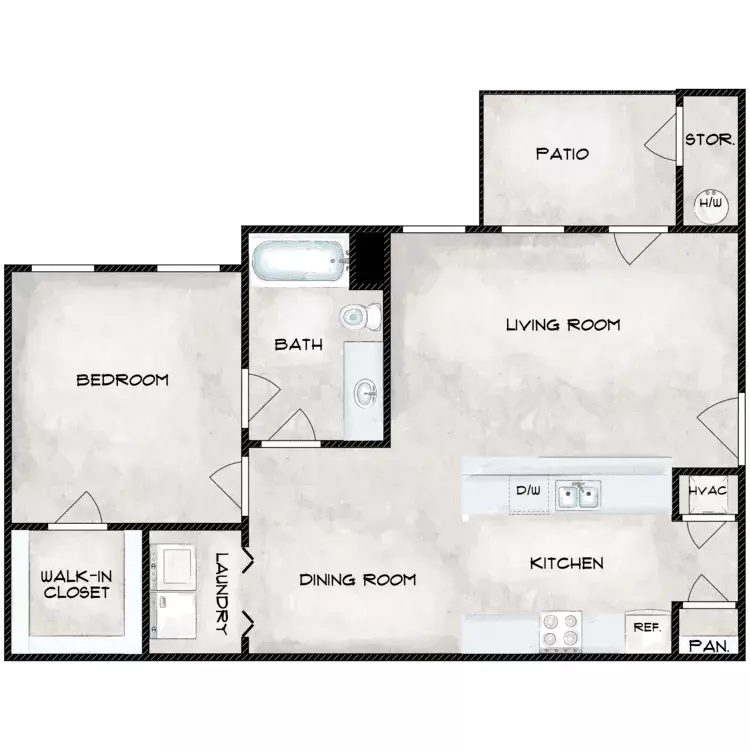 Unit 325 325 floor plan