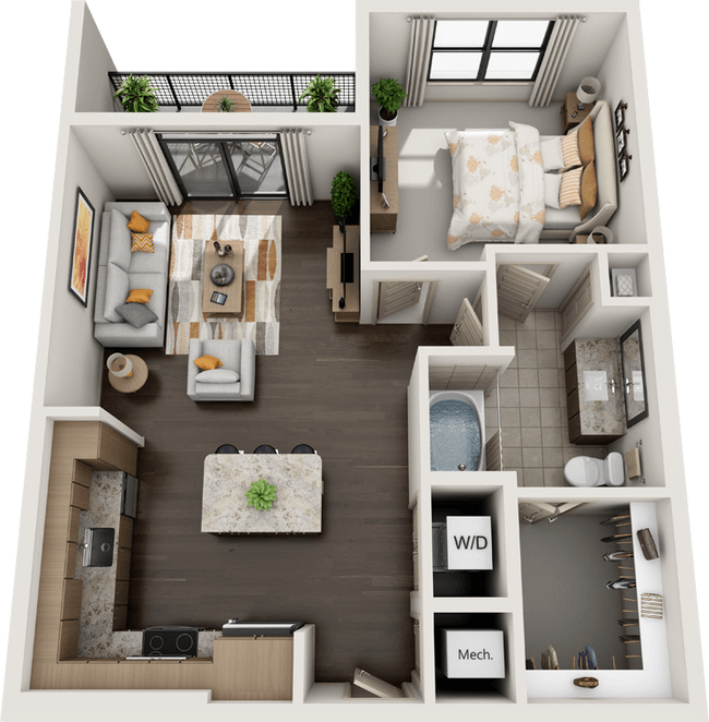 Unit 533 floor plan