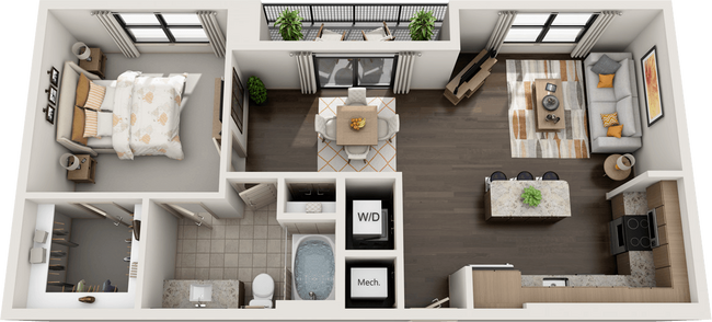 Unit 515 floor plan