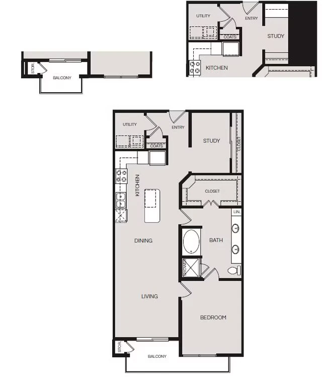 A6 446 floor plan