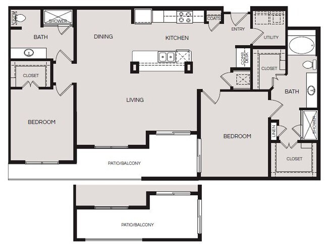 Unit 122 floor plan