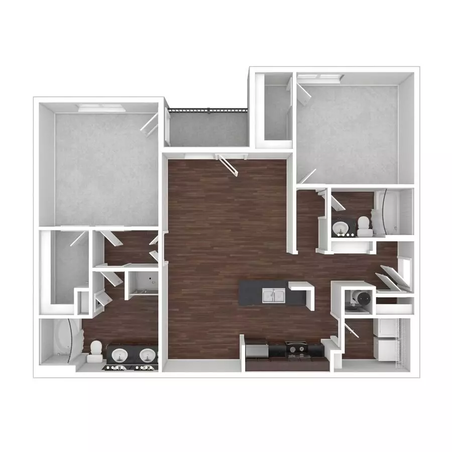 Unit 622 1521 floor plan