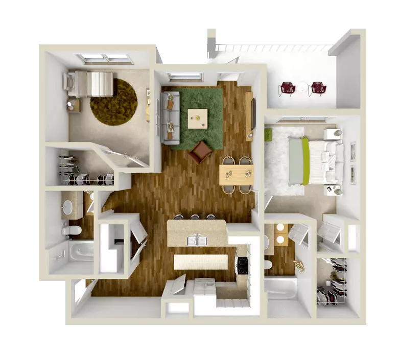Unit 5303 5303 floor plan