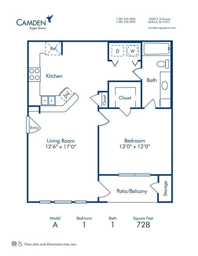 Unit 1432 0532 floor plan