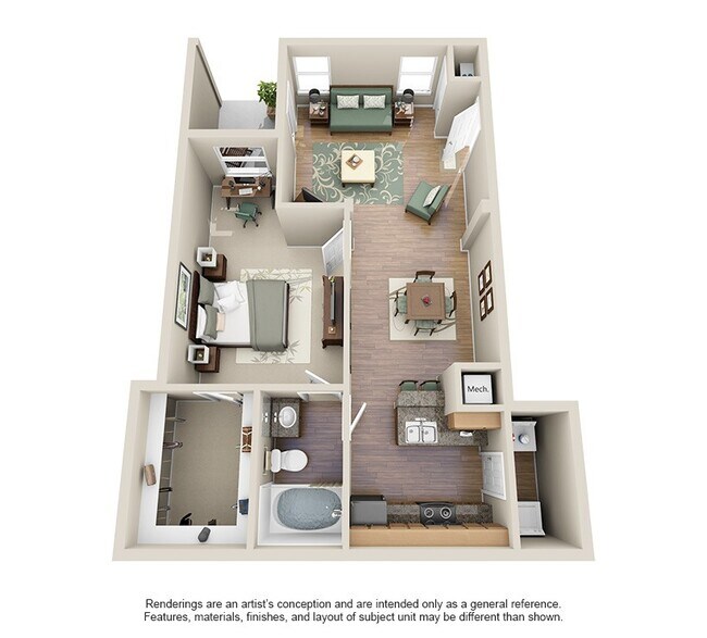 A3 910 floor plan