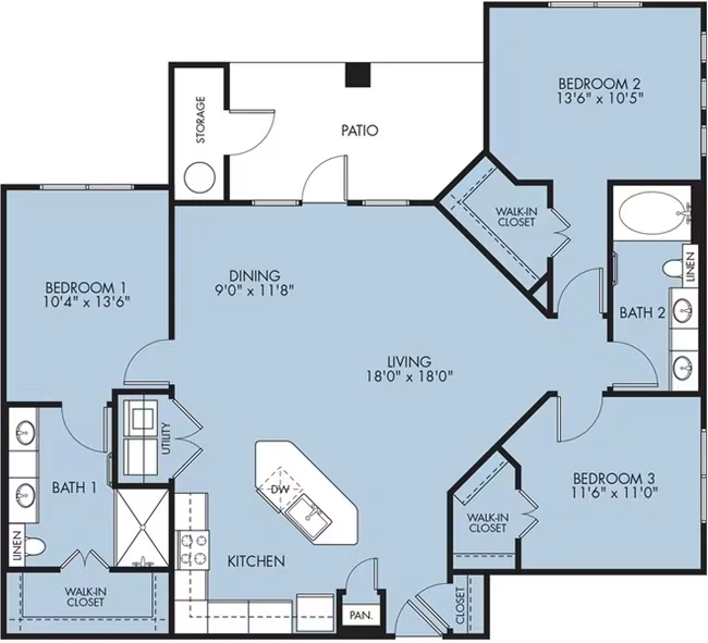 Sterling 820 floor plan