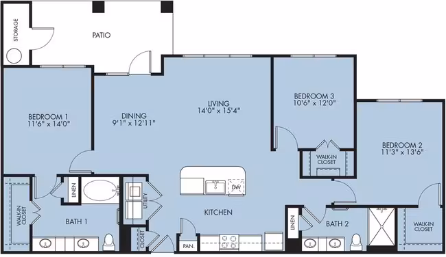 Wellington 713 floor plan