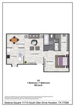 A2 1223-1 floor plan