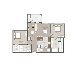 Unit 221 221 floor plan