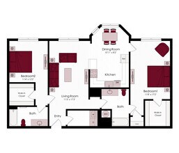 B3 1332 floor plan