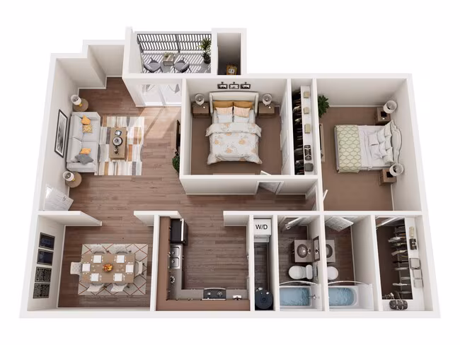 Unit C0621 C0621 floor plan