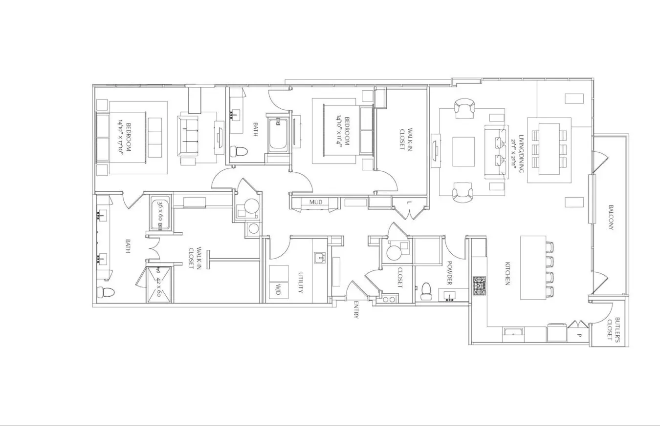 Unit 222 222 floor plan
