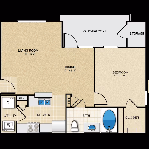 Galena 816 floor plan