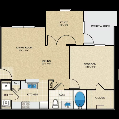 Rosewood 1311 floor plan