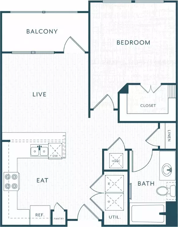 A1 Essential Housing 2101 floor plan