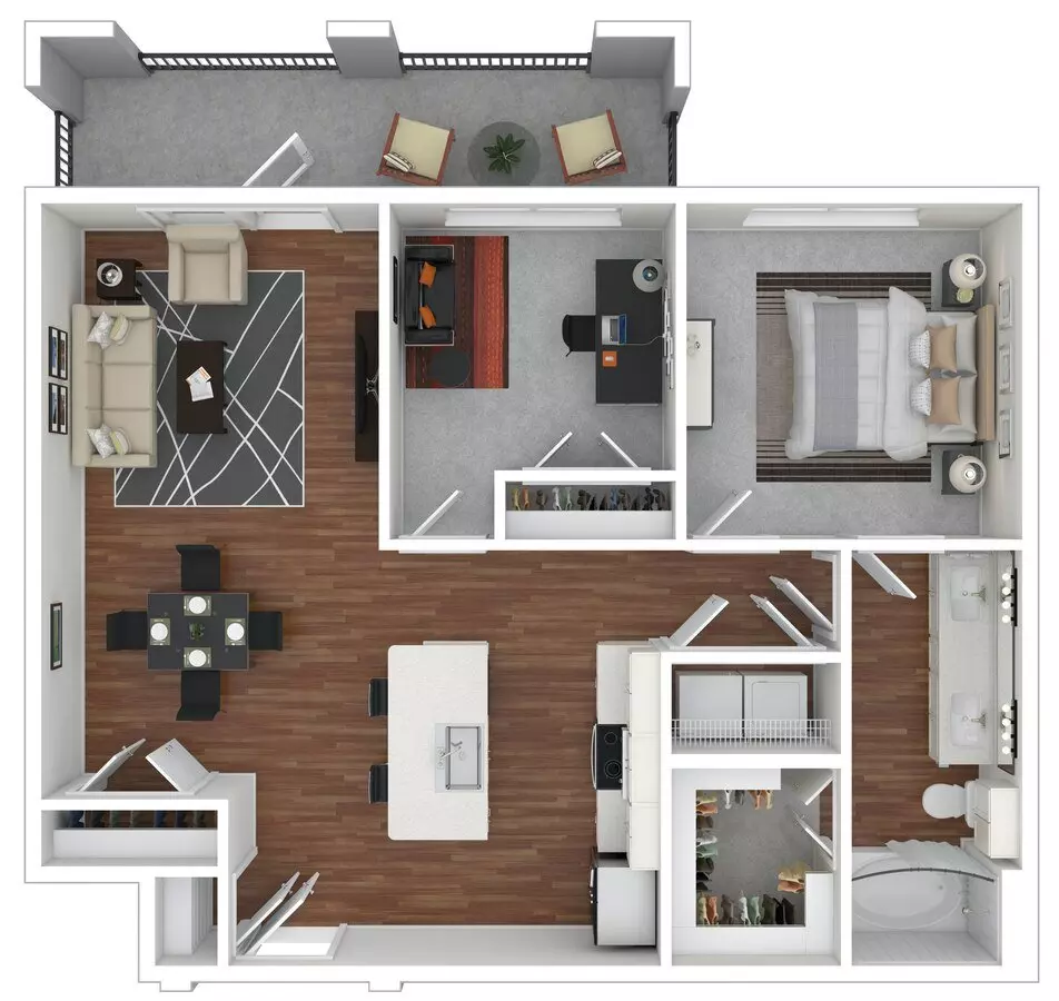 A1 2433 floor plan