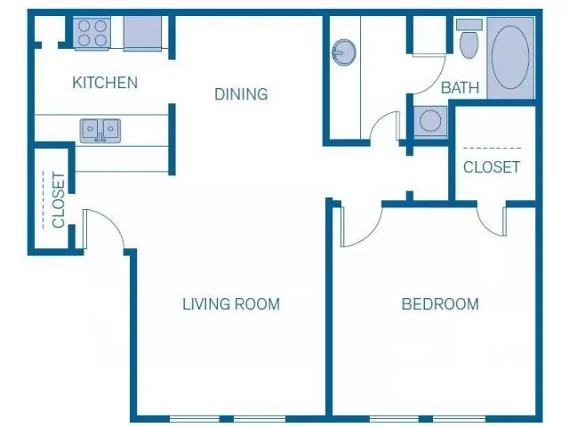 1B 551050 floor plan