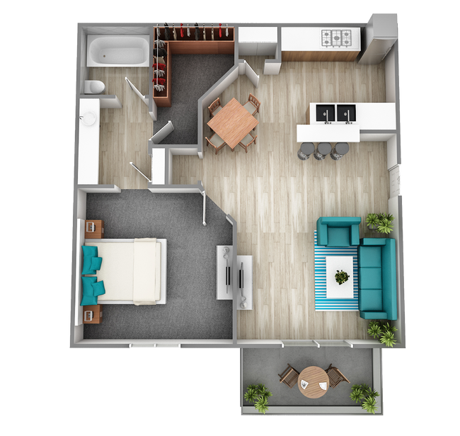 A1 F1030 floor plan