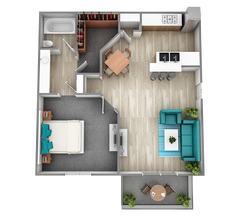 A1 F1030 floor plan