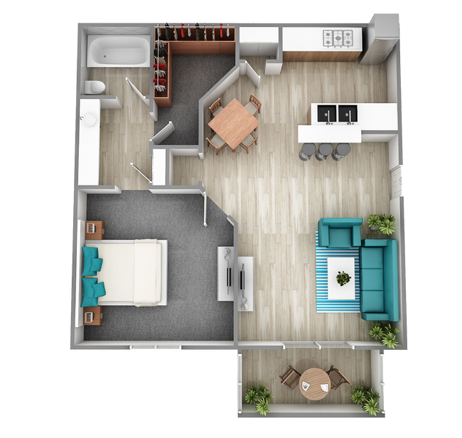 A2 B1434 floor plan