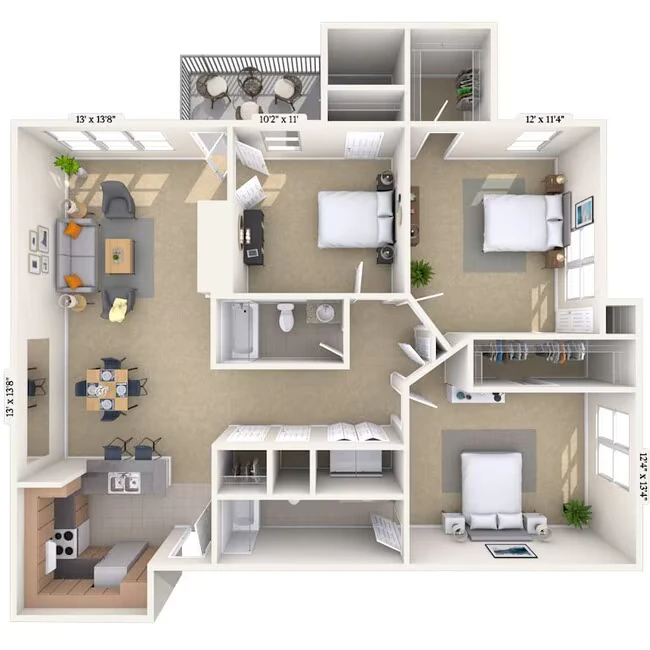 Highland 06628 floor plan