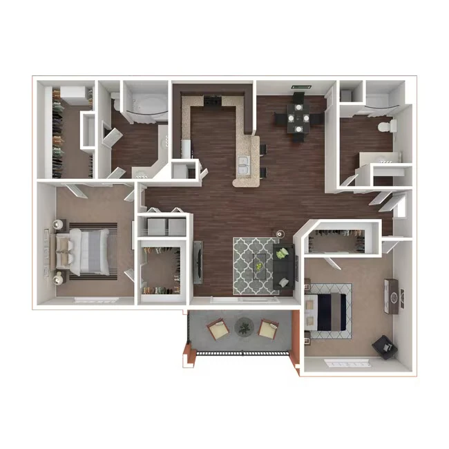 2C-R 0973 floor plan