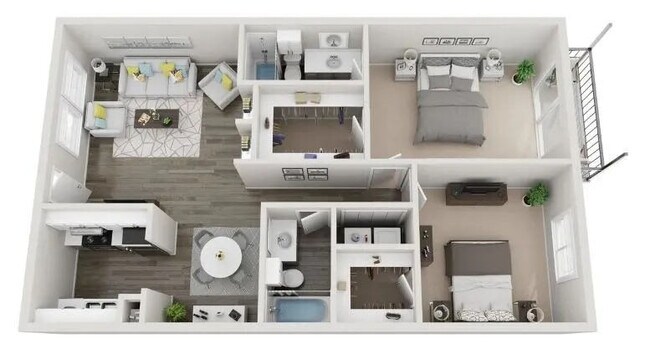 B2 260 floor plan