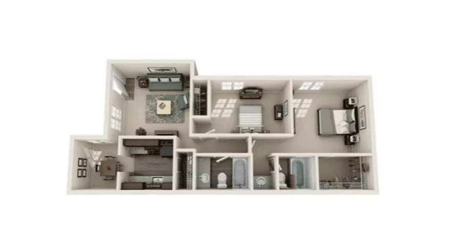 Unit 1106 1106 floor plan
