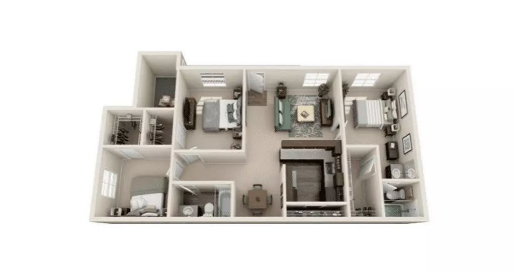 Unit 5404 5404 floor plan