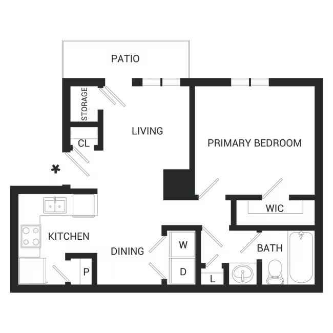 Parkview 1203 floor plan