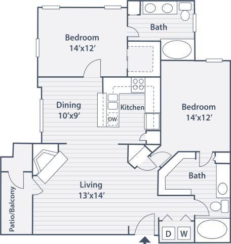 B4 320 floor plan