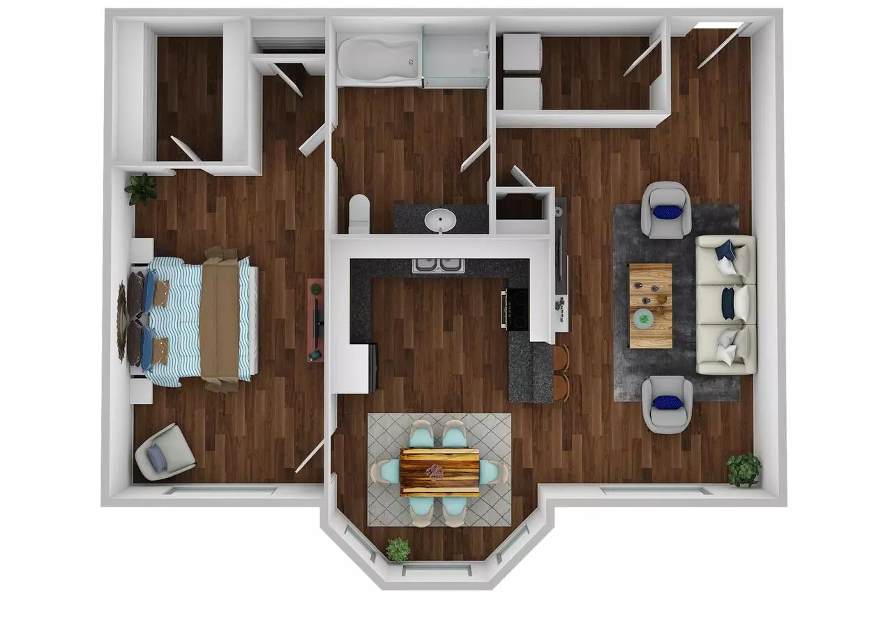 Unit 1723 1723 floor plan