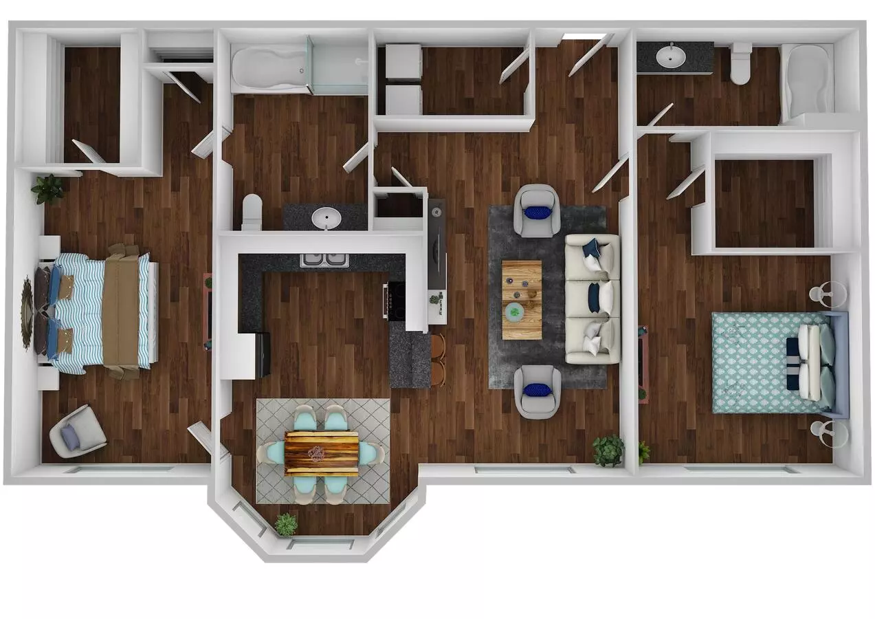 Unit 612 524 floor plan
