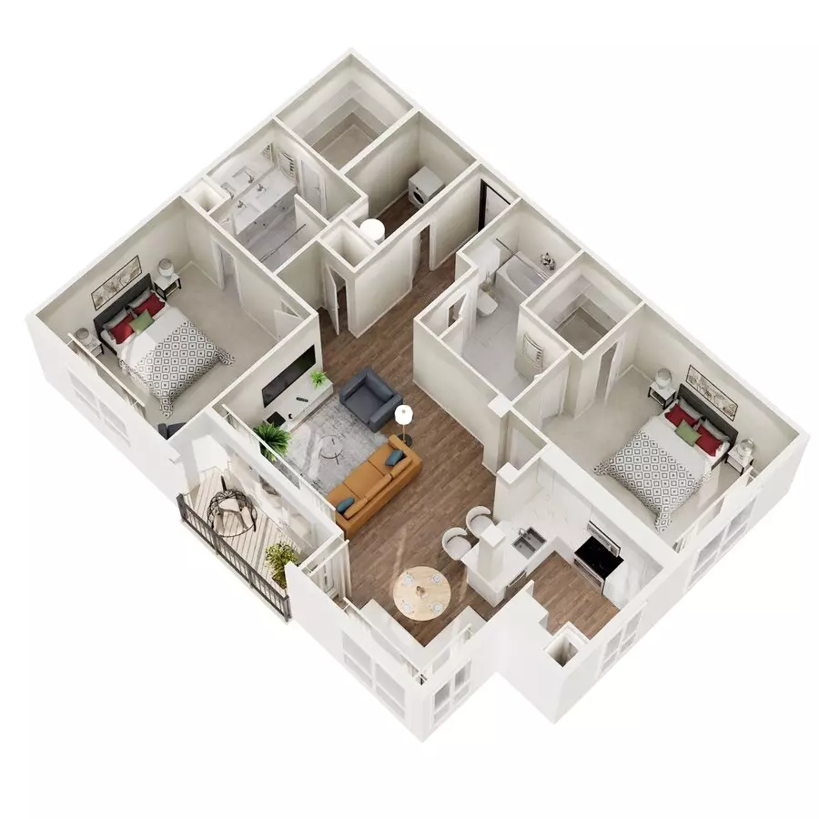 D - Renovated 03310 floor plan