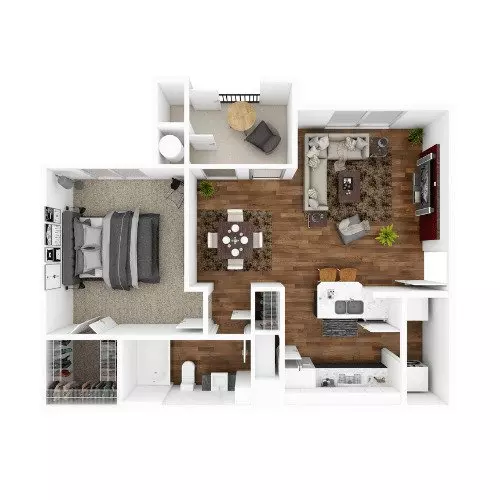 Brazos 734 floor plan