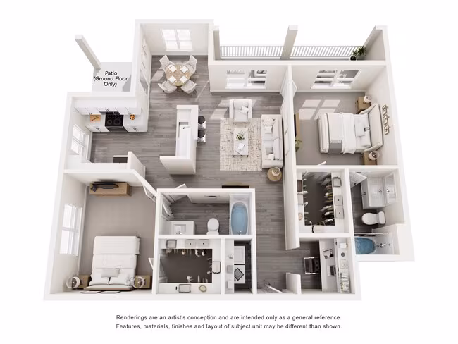 2B 0825 floor plan