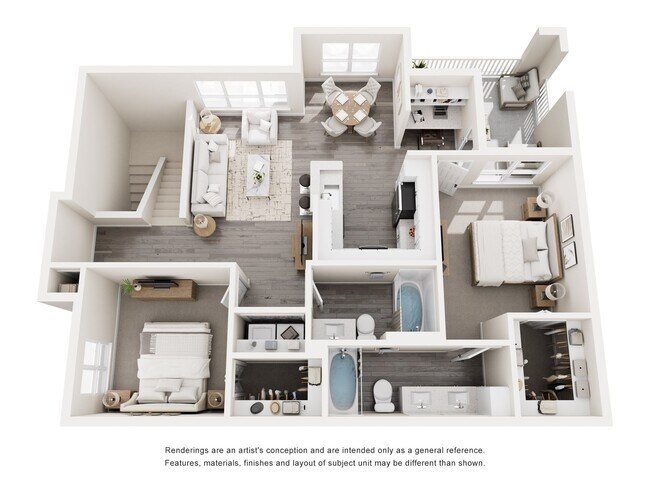 Unit 0725 floor plan