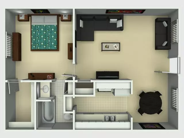 A 53 floor plan