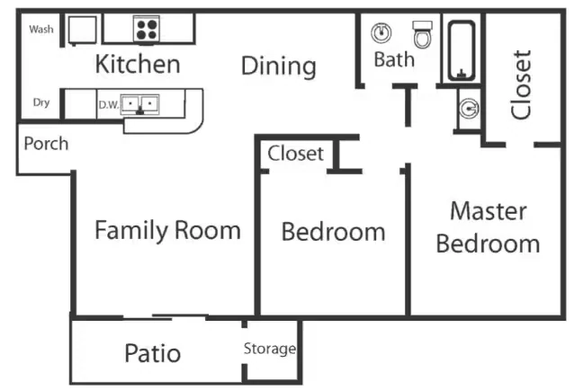 Unit 1120 1120 floor plan