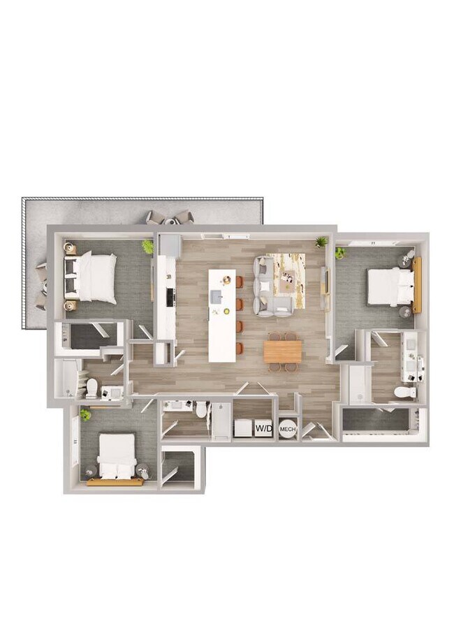 Unit 1101 1101 floor plan