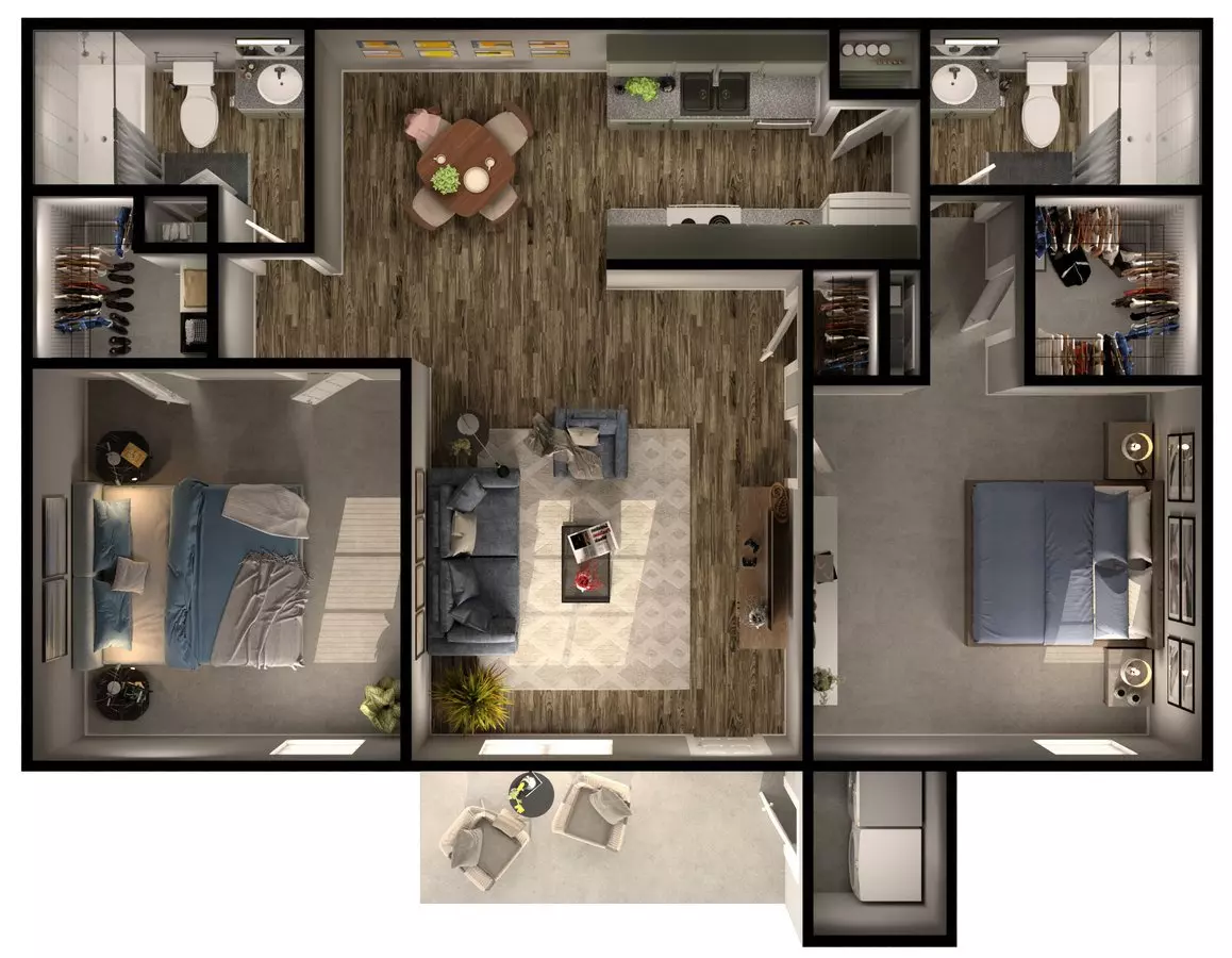 Unit 0712 0712 floor plan