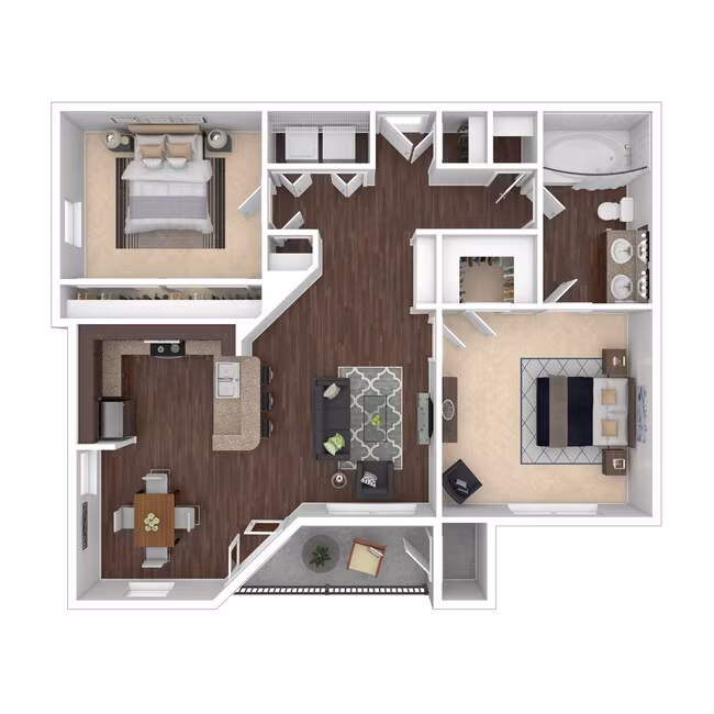 B1 3308 floor plan