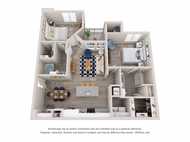 B-3 4205 floor plan