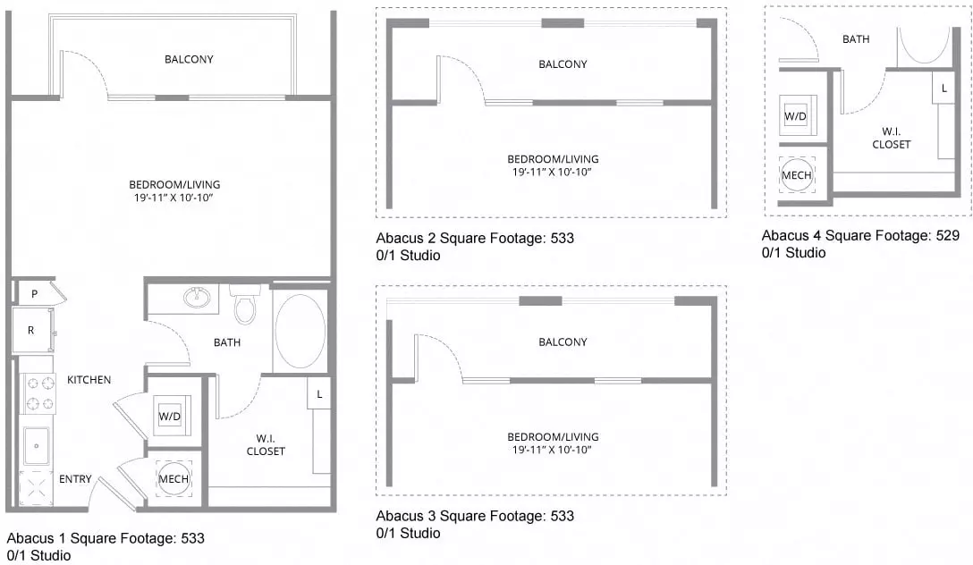 Unit 2315 2315 floor plan