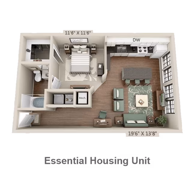 esS1.P6 E3002 floor plan