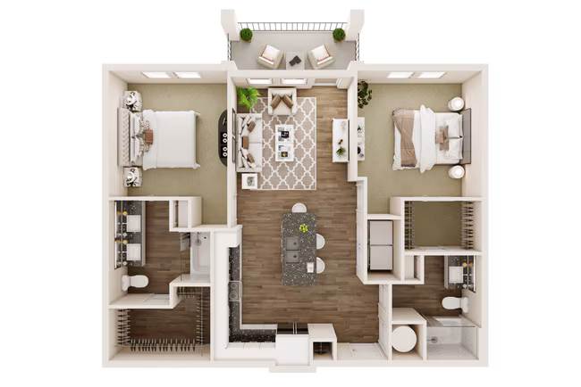 Unit 4-4202 floor plan