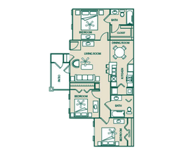 3x2 923 floor plan