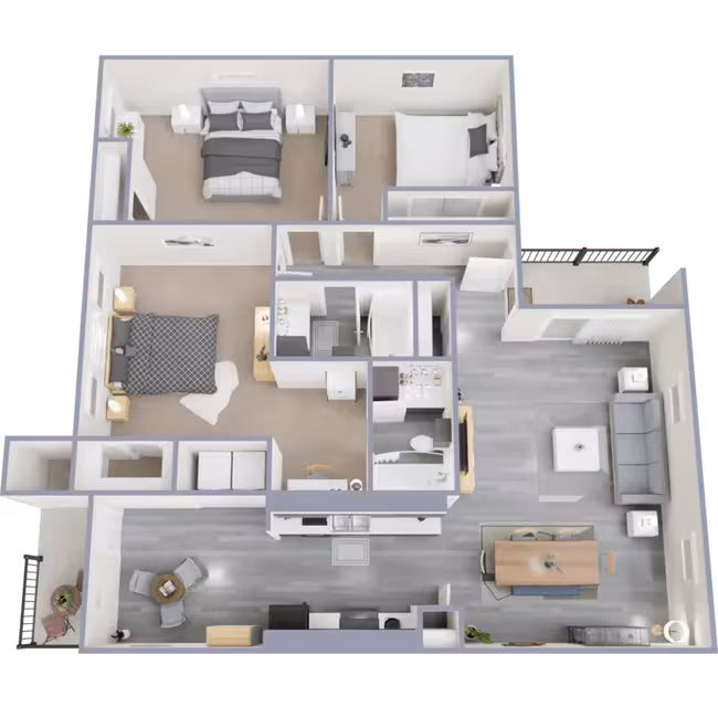 Unit 2415 floor plan