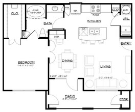 A1 411 floor plan