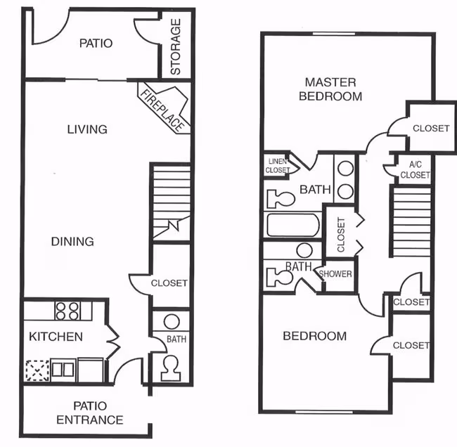 Unit 120-G floor plan